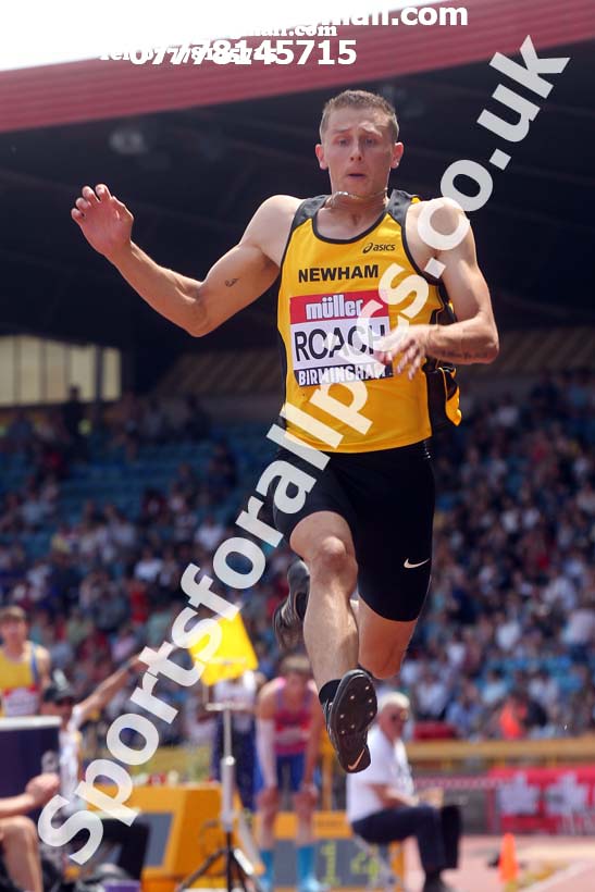 Mens long jump, Muller British Championships, Alexander Stadium, Birmingham. Photo: David T. Hewitson/Sports for All Pics